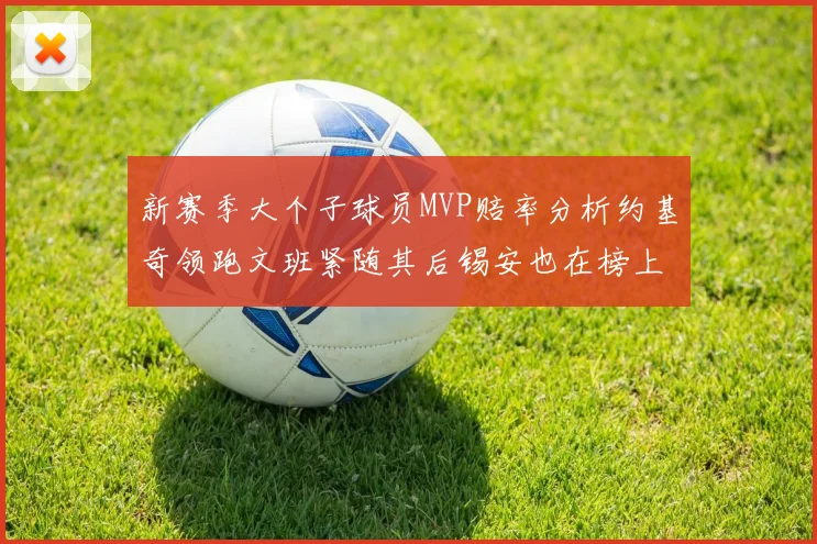 新赛季大个子球员MVP赔率分析约基奇领跑文班紧随其后锡安也在榜上